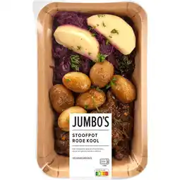 Jumbo Jumbo's Verse Maaltijd Stoofpot Rode Kool 450 g aanbieding