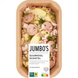 Jumbo Jumbo's Verse Maaltijd Zuurkoolschotel 450 g aanbieding