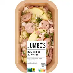 Jumbo Jumbo's Verse Maaltijd Zuurkoolschotel 450 g aanbieding