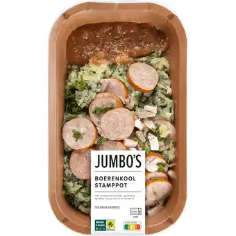 Jumbo Jumbo's Boerenkool Stamppot 500 g aanbieding