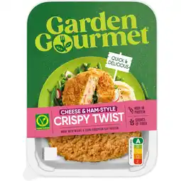 Jumbo Garden Gourmet Cheese & Ham-Style Crispy Twist 180 g aanbieding