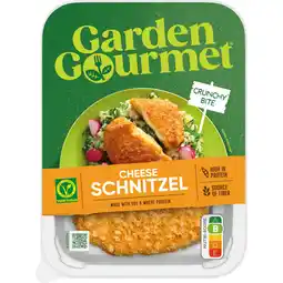 Jumbo Garden Gourmet Vegetarische Gouda kaasschnitzel 2 x 90 g aanbieding