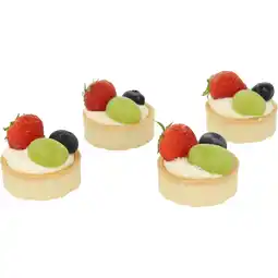 Jumbo Jumbo's Vers Fruit Tartelettes 4 Stuks aanbieding