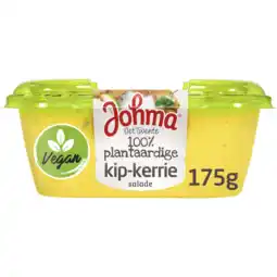 Jumbo Johma 100% Plantaardig Kip-Kerrie Salade 175 g aanbieding