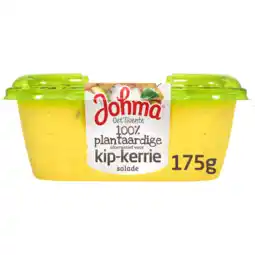 Jumbo Johma 100% Plantaardig Kip-Kerrie Salade 175 g aanbieding