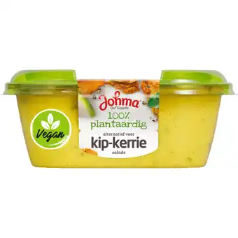 Jumbo Johma 100% Plantaardig Kip-Kerrie Salade 175 g aanbieding