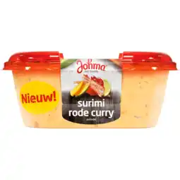 Jumbo Johma Surimi Rode Currysalade 175g aanbieding