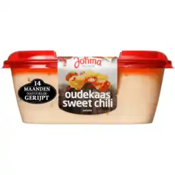 Jumbo Johma Oudekaas Sweet Chili Salade 175 g aanbieding