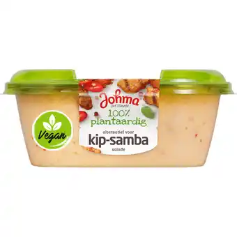 Jumbo Johma 100% Plantaardig Alternatief voor Kip-Sambasalade 175 g aanbieding