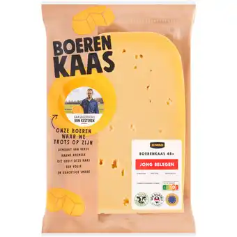 Jumbo Jumbo Boerenkaas 48+ Jong Belegen ca. 200 g aanbieding