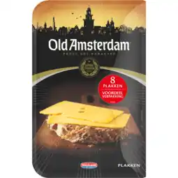Jumbo Old Amsterdam Kaas Voordeelverpakking 8 Plakken 200 g aanbieding