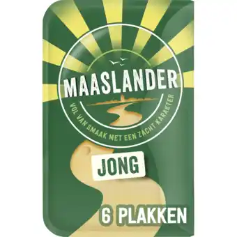 Jumbo Maaslander Jong 50+ Kaas Plakken 150 g aanbieding