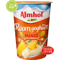 Jumbo Almhof roomyoghurt mango special edition 500 g aanbieding