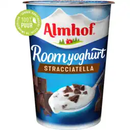 Jumbo Almhof Roomyoghurt Stracciatella 500 g aanbieding