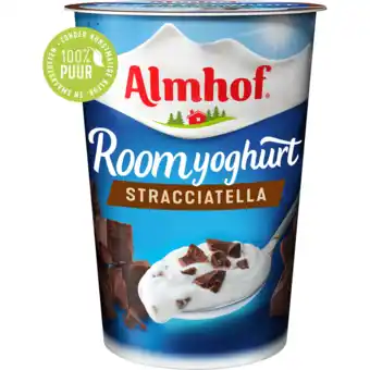 Jumbo Almhof Roomyoghurt Stracciatella 500 g aanbieding