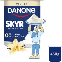 Jumbo Danone Skyr Vanille High Protein 0% Vet 450 g aanbieding