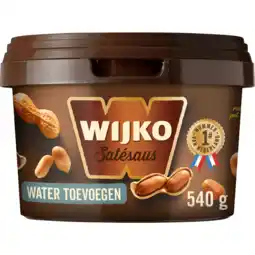 Jumbo Wijko Satésaus Geconcentreerd 540 g aanbieding