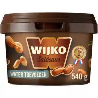Jumbo Wijko Satésaus Geconcentreerd 540 g aanbieding