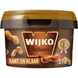 Jumbo Wijko Satésaus Kant en Klaar 270 g aanbieding