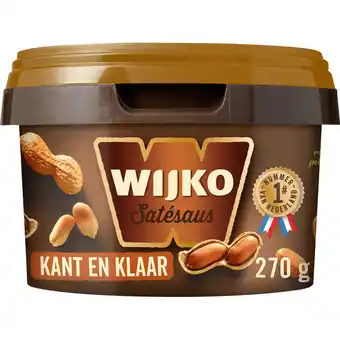 Jumbo Wijko Satésaus Kant en Klaar 270 g aanbieding