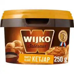 Jumbo Wijko Satésaus ketjap kant en klaar 250 g aanbieding