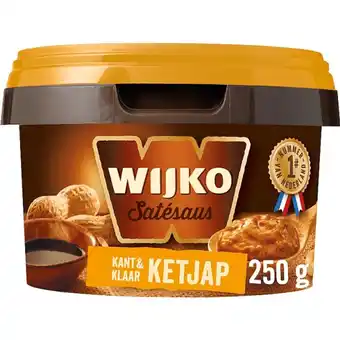 Jumbo Wijko Satésaus ketjap kant en klaar 250 g aanbieding