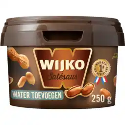 Jumbo Wijko Satésaus Geconcentreerd 250 g aanbieding