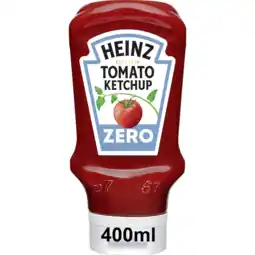 Jumbo Heinz Tomaten Ketchup Zero 400 ml aanbieding