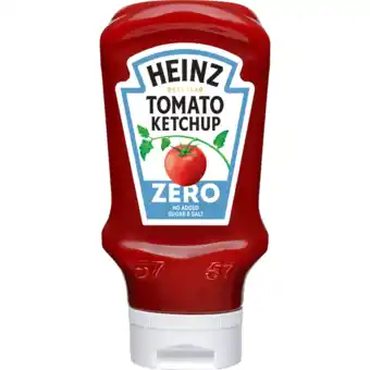 Jumbo Heinz Tomaten Ketchup Zero 400 ml aanbieding