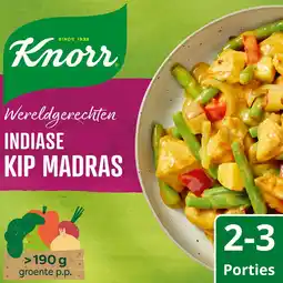 Jumbo Knorr Wereldgerechten Maaltijdpakket Indiase Kip Madras 326 g aanbieding