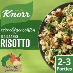 Jumbo Knorr Wereldgerechten Maaltijdpakket Italiaanse Risotto 257 g aanbieding