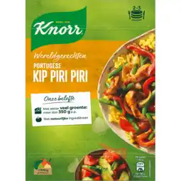 Jumbo Knorr Wereldgerechten Maaltijdpakket Portugese Kip Piri Piri 205 gr aanbieding