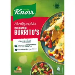 Jumbo Knorr Wereldgerechten Burrito's Mexicaanse 228 g aanbieding