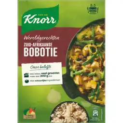 Jumbo Knorr Wereldgerechten Bobotie Zuid-Afrikaanse 309 g aanbieding