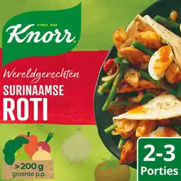 Jumbo Knorr Wereldgerechten Maaltijdpakket Surinaamse Roti 230 g aanbieding