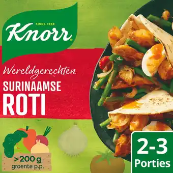 Jumbo Knorr Wereldgerechten Maaltijdpakket Surinaamse Roti 230 g aanbieding