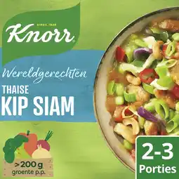 Jumbo Knorr Wereldgerechten Kip Siam Thaise 300 g aanbieding