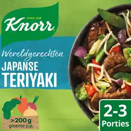 Jumbo Knorr Wereldgerechten Maaltijdpakket Japanse Teriyaki 317 g aanbieding