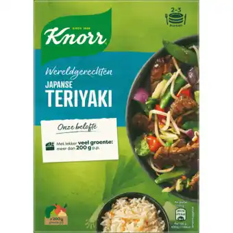 Jumbo Knorr Wereldgerechten Maaltijdpakket Japanse Teriyaki 317 g aanbieding