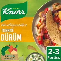 Jumbo Knorr Wereldgerechten Maaltijdpakket Turkse Dürüm 198 g aanbieding