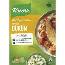 Jumbo Knorr Wereldgerechten Maaltijdpakket Turkse Dürüm 198 g aanbieding