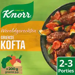 Jumbo Knorr Wereldgerechten Kofta Griekse 303 g aanbieding