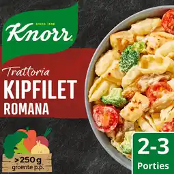 Jumbo Knorr Trattoria Pastagerecht Kipfilet Romana 269 g aanbieding