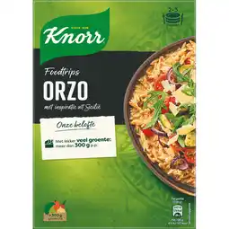 Jumbo Knorr Wereldgerechten Foodtrips Orzo 271 g aanbieding