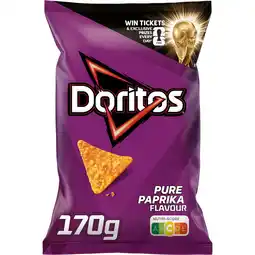 Jumbo Doritos Pure Paprika Tortilla Chips 170 gr aanbieding