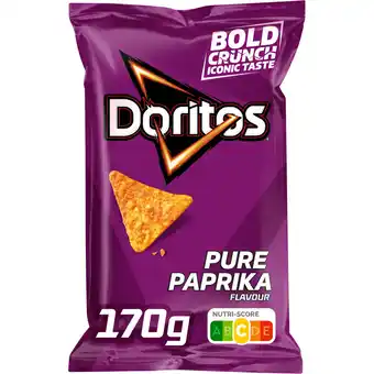 Jumbo Doritos Pure Paprika Tortilla Chips 170 gr aanbieding