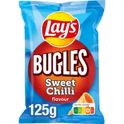 Jumbo Lay's Bugles Sweet Chilli Chips 125 gr aanbieding