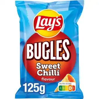Jumbo Lay's Bugles Sweet Chilli Chips 125 gr aanbieding