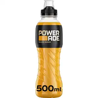 Jumbo Powerade Golden Mango Isotonic Sports Drink 500 ml aanbieding