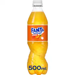 Jumbo Fanta orange zero sugar 0,5 L aanbieding